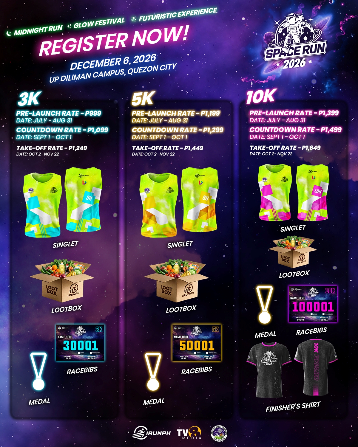 Space Run 2026 official event artwork