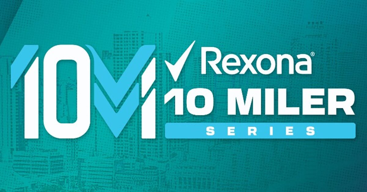 Rexona 10 Miler Series 2026 Returns to 7 Cities Nationwide official event artwork