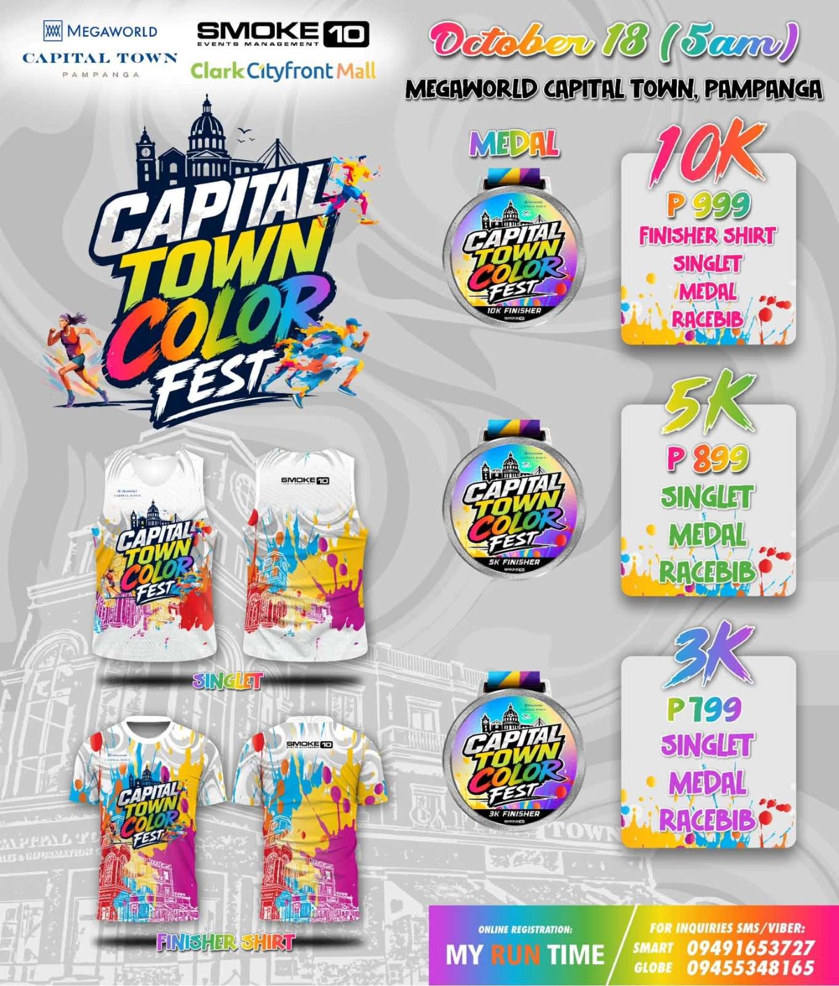 Capital Town Color Fest 2026 official event artwork