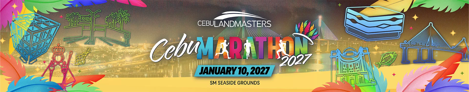Cebu Marathon 2027 official event artwork