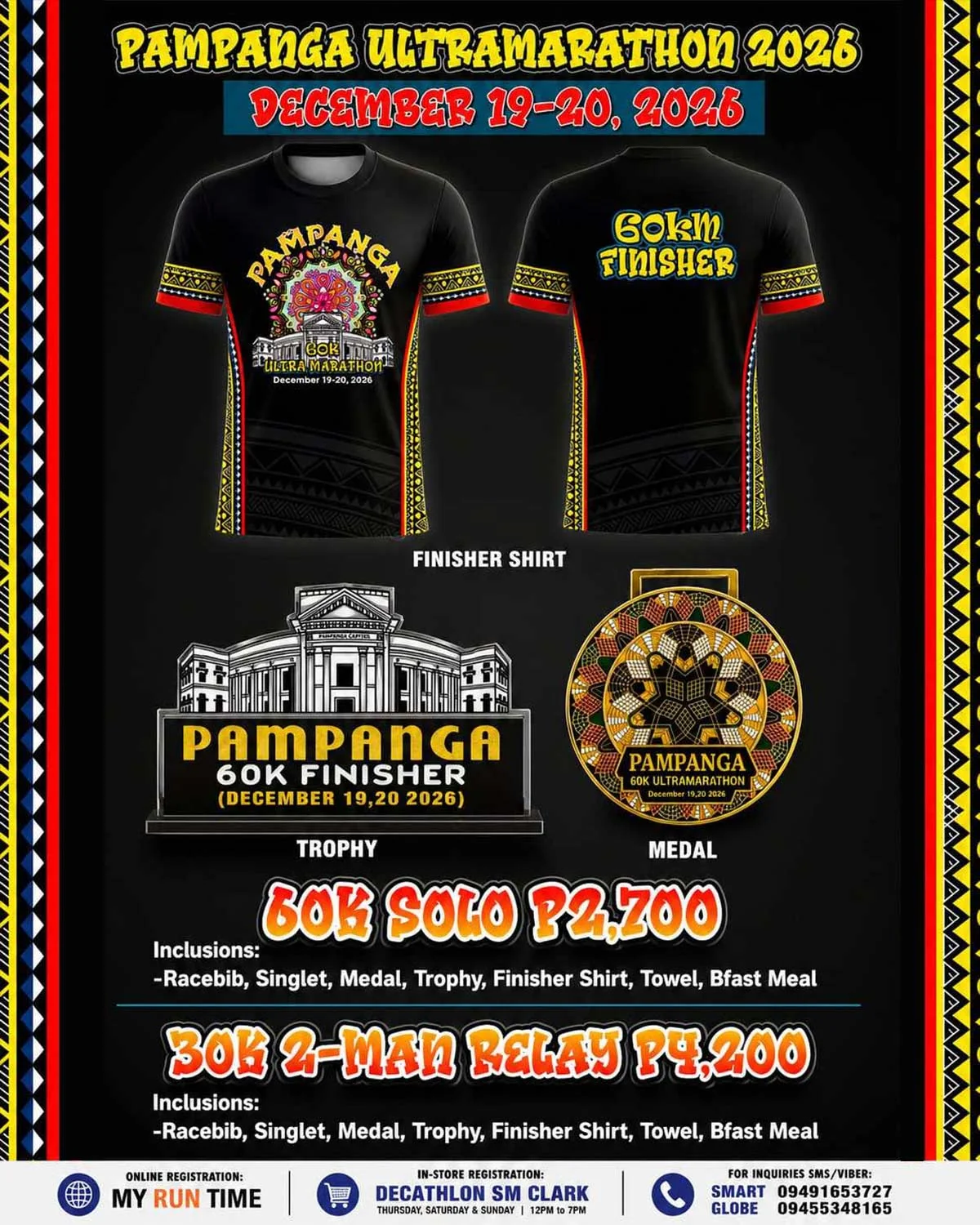 Pampanga Ultramarathon 2026 official event artwork