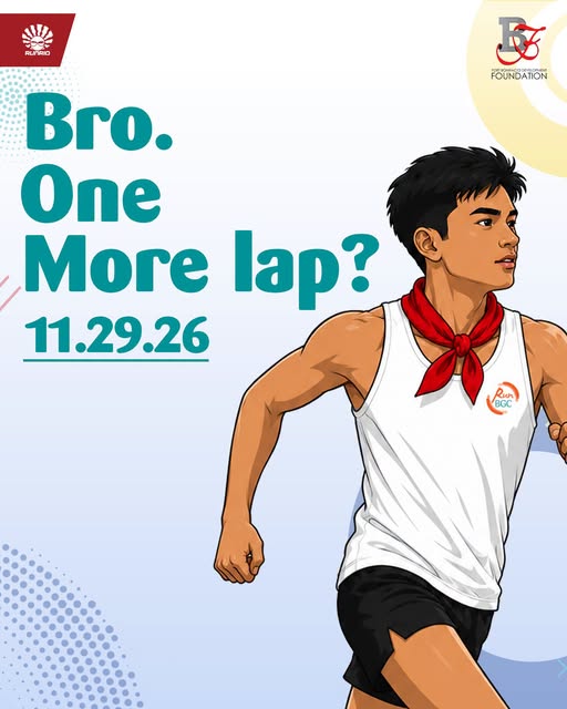 RUN BGC 2026 official event artwork