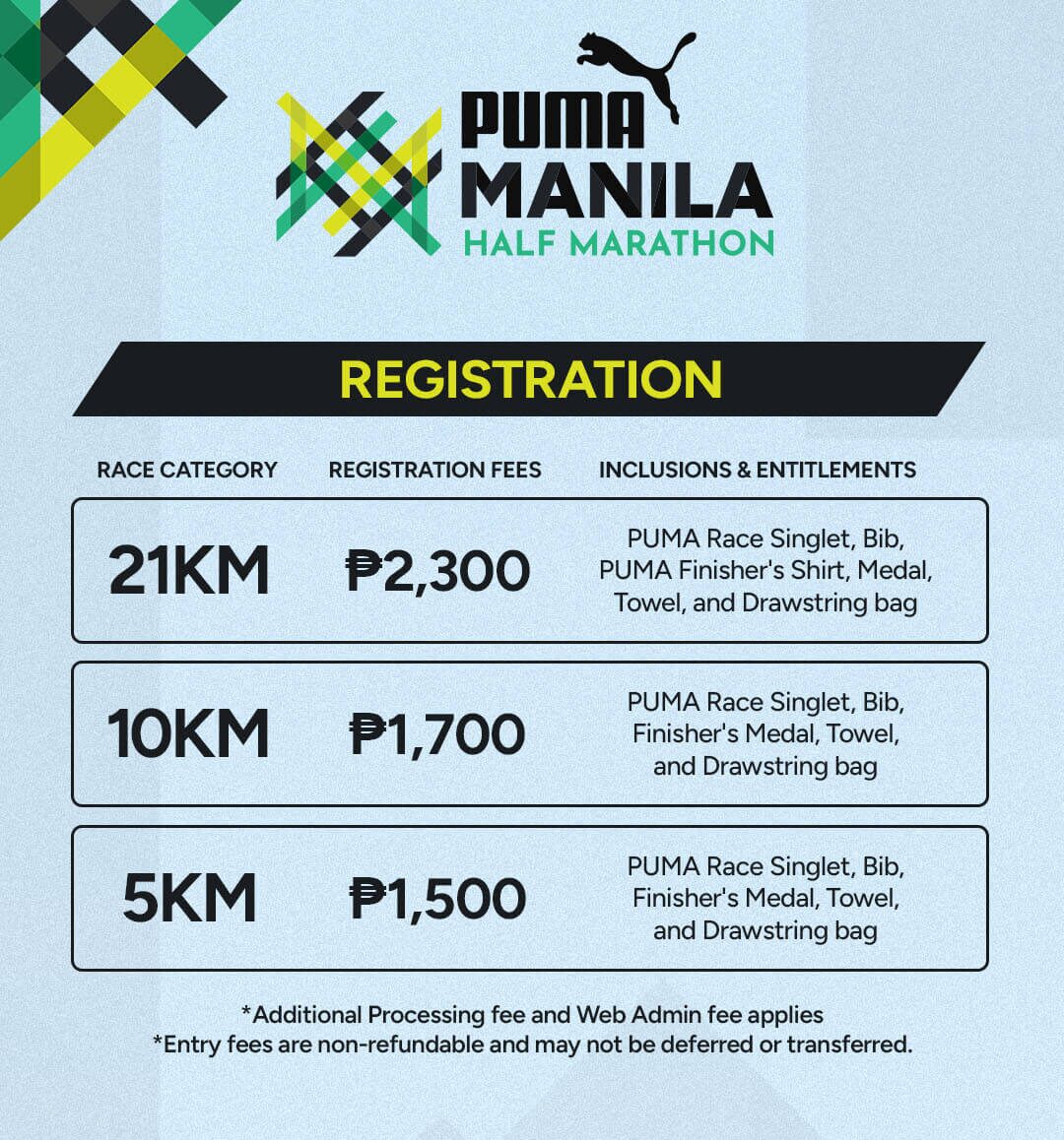 PUMA Philippine Half Marathon (MANILA) 2026 official event artwork