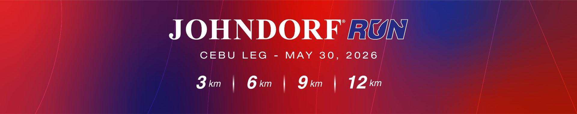 JOHNDORF RUN official event artwork