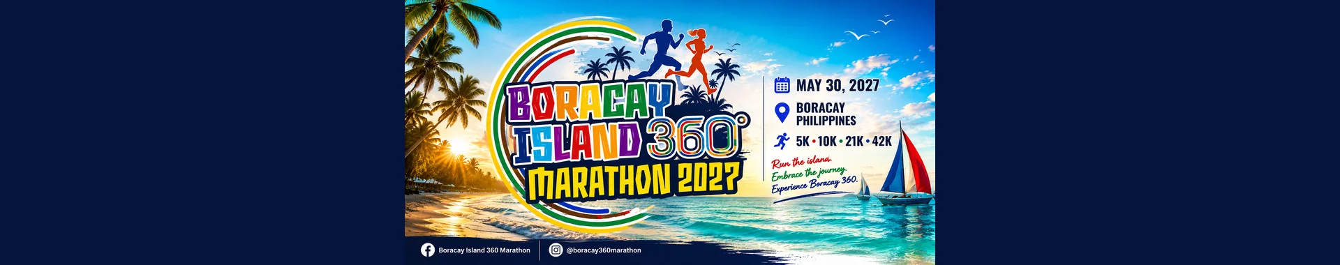 Boracay Island 360 Marathon 2027 official event artwork