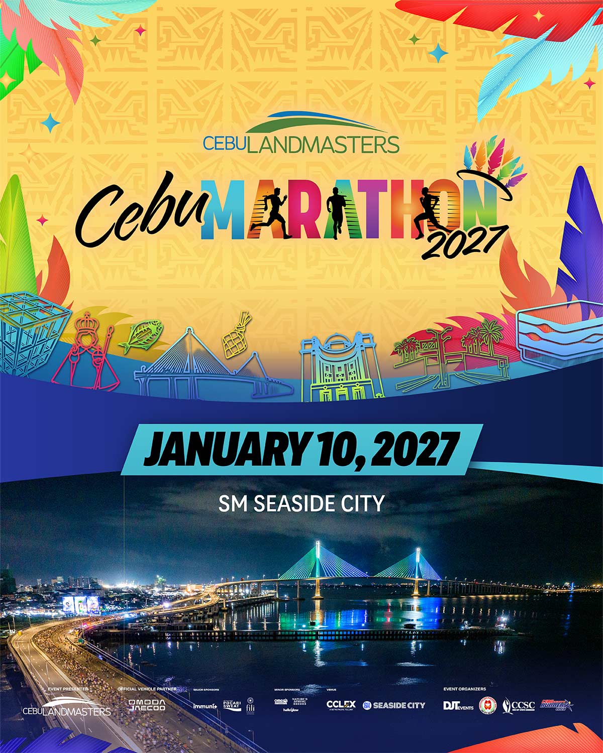 Cebu Marathon 2027 official event artwork
