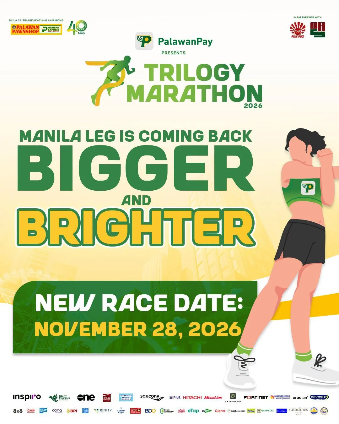 PalawanPay Trilogy Marathon 2026 official event artwork
